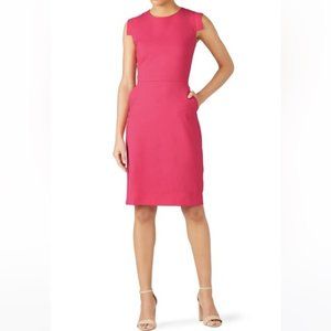 J. Crew Pink Resume Sheath Dress sz 12